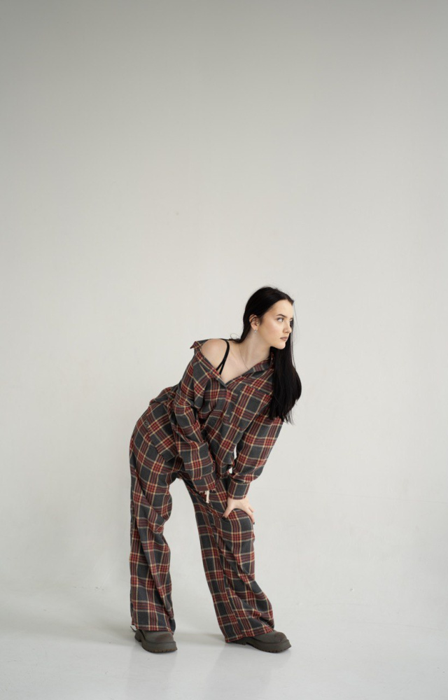 Костюм в клетку